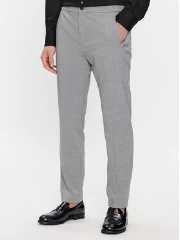 Tommy Hilfiger Штани з тканини Dc Chelsea Po Travel Wool MW0MW33930 Сірий Regular Fit Tommy Hilfiger Штани з тканини Dc Chelsea Po Travel Wool MW0MW33930 Сірий Regular Fit