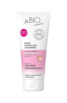 Укрепляющий кондиционер для волос beBIO Baby Hair Complex Vitamin Boost Natural Strengthening Conditioner, 200 мл