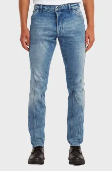 Мужские голубые джинсы Kitoh 3D Slim Голубой 32-32 G-Star RAW D27395,D441