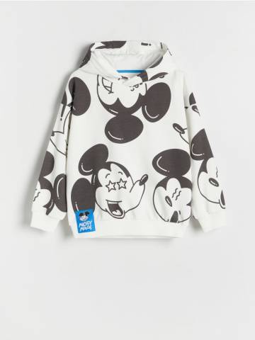 Reserved - Світшот Mickey Mouse - кремовий - 403CJ-01X Reserved - Світшот Mickey Mouse - кремовий - 403CJ-01X