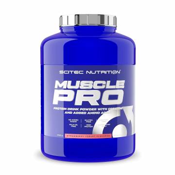 Протеин Scitec Nutrition Muscle Pro Клубничный йогурт, в порошке, 2.5 кг