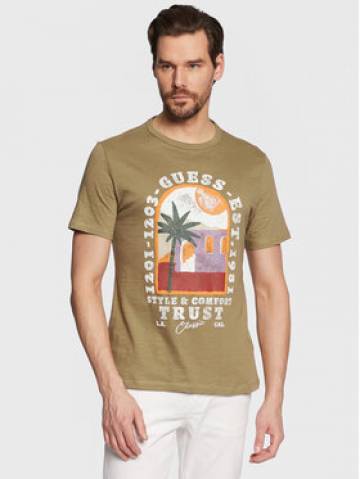 Guess Футболка Palm Window M3GI10 K6XN4 Зелений Slim Fit Guess Футболка Palm Window M3GI10 K6XN4 Зелений Slim Fit