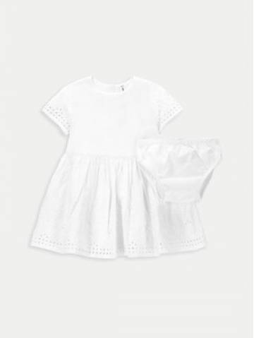 Coccodrillo Літня сукня WC4128202GPN Білий Regular Fit Coccodrillo Літня сукня WC4128202GPN Білий Regular Fit