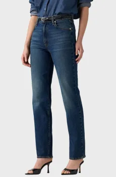 Женские темно-синие джинсы Ribcage Slim Синий 28-31 Levi’s® 0081W;0008