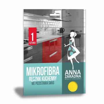 Кухонное полотенце Anna Zaradna из микрофибры, 70*40 см, 1 шт Кухонное полотенце Anna Zaradna из микрофибры, 70*40 см, 1 шт