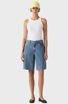 Женские синие джинсовые шорты Синий 27 Levi’s® 000MJ;0016