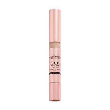 Консилер для кожи вокруг глаз Makeup Revolution Eye Bright Illuminating Under Eye Concealer, Light, 3 мл Консилер для кожи вокруг глаз Makeup Revolution Eye Bright Illuminating Under Eye Concealer, Light, 3 мл