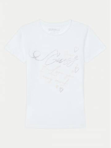 Guess Футболка J5RI38 K6YW4 Білий Regular Fit Guess Футболка J5RI38 K6YW4 Білий Regular Fit