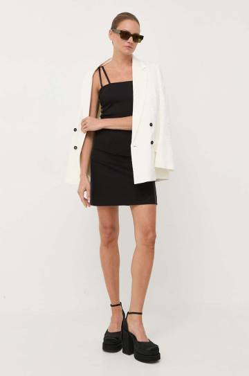 Платье Karl Lagerfeld цвет чёрный mini облегающее Платье Karl Lagerfeld цвет чёрный mini облегающее
