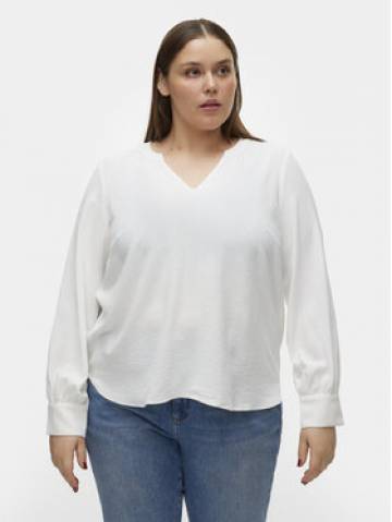 Vero Moda Curve Блузка Alva 10301890 Білий Regular Fit Vero Moda Curve Блузка Alva 10301890 Білий Regular Fit
