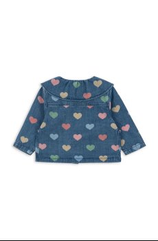 Детская джинсовая куртка Konges Sløjd MAGOT DENIM SHIRT GOTS