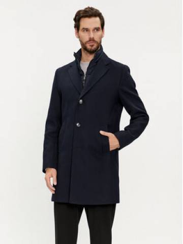 Boss Демісезонний плащ H-Hyde-Bib-234 50511975 Cиній Slim Fit Boss Демісезонний плащ H-Hyde-Bib-234 50511975 Cиній Slim Fit