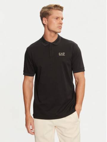 EA7 Emporio Armani Поло 6DPF09 PJOLZ 0200 Чорний Regular Fit EA7 Emporio Armani Поло 6DPF09 PJOLZ 0200 Чорний Regular Fit