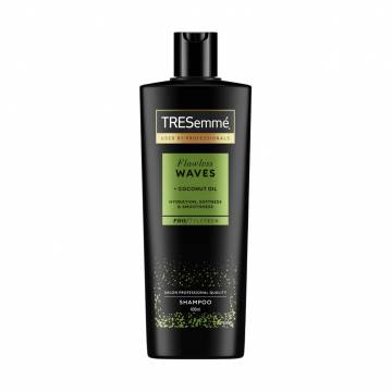 Увлажняющий шампунь для волос TRESemme Flawless Waves Shampoo с экстрактом кокоса и алоэ вера, 400 мл Увлажняющий шампунь для волос TRESemme Flawless Waves Shampoo с экстрактом кокоса и алоэ вера, 400 мл