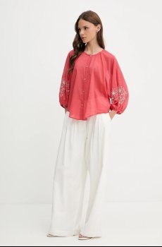 Хлопковая рубашка United Colors of Benetton