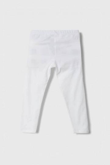 Детские леггинсы United Colors of Benetton цвет белый меланж