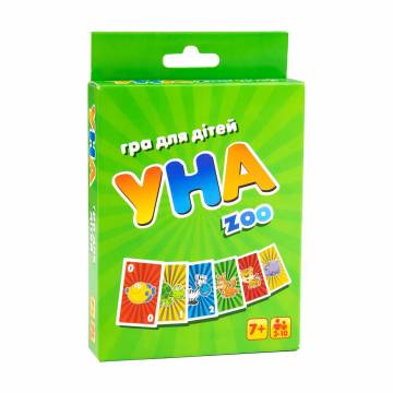 Настольная игра Strateg УНА Zoo на украинском языке, от 7 лет, 13.5*9*2.2 см (7016) Настольная игра Strateg УНА Zoo на украинском языке, от 7 лет, 13.5*9*2.2 см (7016)