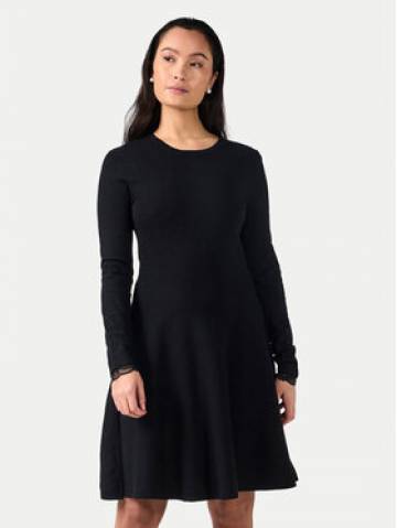 YAS Трикотажна сукня Becco 26011181 Чорний Regular Fit YAS Трикотажна сукня Becco 26011181 Чорний Regular Fit