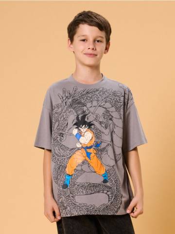 Футболка Dragon Ball - сірий Футболка Dragon Ball - сірий