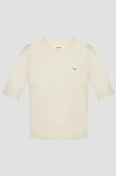 Женская белая футболка Белый M Guess V4BI21.I3Z14;G6K5