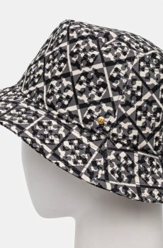 Шляпа из хлопка Tory Burch Prismatic T Monogram