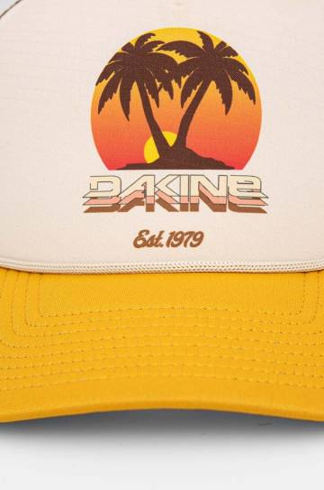 Кепка Dakine VACATION TRUCKER цвет бежевый с принтом 10004056 Кепка Dakine VACATION TRUCKER цвет бежевый с принтом 10004056