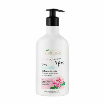 Питательный бальзам для тела + витаминная сыворотка 2 в 1 Bielenda Body Dream Spa Nourishing Body Balm, 350 мл Питательный бальзам для тела + витаминная сыворотка 2 в 1 Bielenda Body Dream Spa Nourishing Body Balm, 350 мл