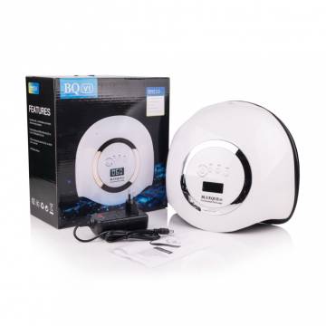 Лампа для гель-лака Sun BQ-V1 UV/LED Серебряная, 168 Вт Лампа для гель-лака Sun BQ-V1 UV/LED Серебряная, 168 Вт