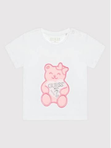 Guess Футболка K2RI27 K6YW1 Білий Regular Fit Guess Футболка K2RI27 K6YW1 Білий Regular Fit