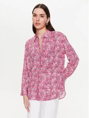 United Colors Of Benetton Сорочка 5T17DQ02Y Рожевий Relaxed Fit United Colors Of Benetton Сорочка 5T17DQ02Y Рожевий Relaxed Fit