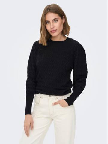 ONLY Светр 15264797 Чорний Regular Fit ONLY Светр 15264797 Чорний Regular Fit