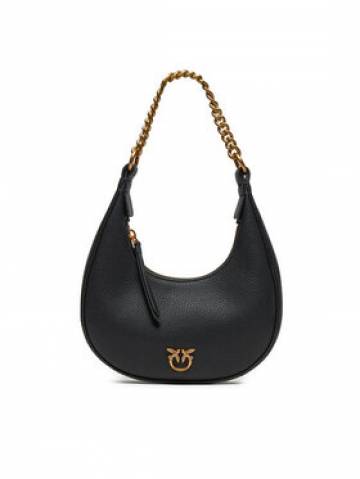 PINKO Сумка Brioche Hobo Mini AI 24-25 PLTT 101433 A29Q Чорний PINKO Сумка Brioche Hobo Mini AI 24-25 PLTT 101433 A29Q Чорний