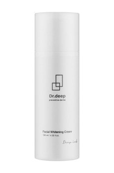 Уценка! Осветляющий и увлажняющий крем-гель для лица Dr.Deep Facial Whitening Cream, 120 мл