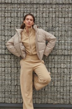 Куртка бежева Estro ER00112411