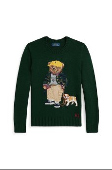 Детский хлопковый свитер Polo Ralph Lauren