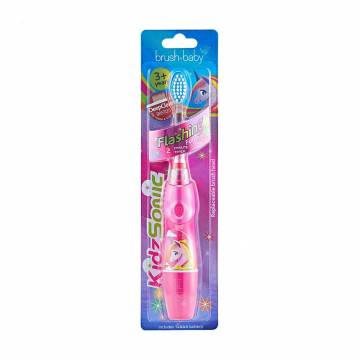 Детская электрическая зубная щетка Brush-Baby KidzSonic Unicorn от 3 лет, 1 шт Детская электрическая зубная щетка Brush-Baby KidzSonic Unicorn от 3 лет, 1 шт