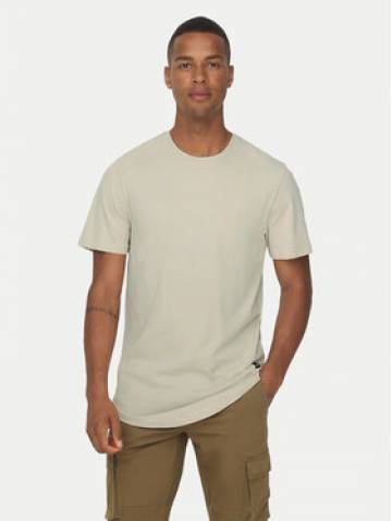 Only & Sons Футболка Matt 22002973 Бежевий Regular Fit Only & Sons Футболка Matt 22002973 Бежевий Regular Fit