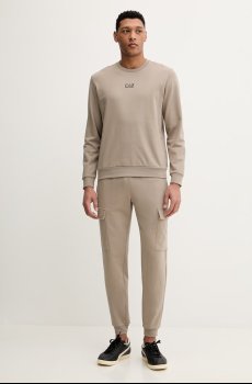 Хлопковые спортивные штаны EA7 Emporio Armani