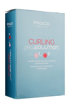 Уценка! Комплекс для завивки волос Pro.co Curling Solution (жидкость, 250 мл + нейтрализатор, 250 мл)
