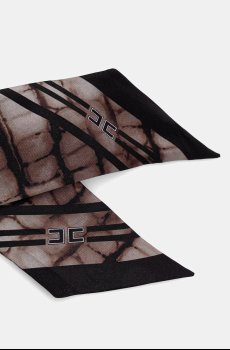 Шелковый платок на шею Elisabetta Franchi