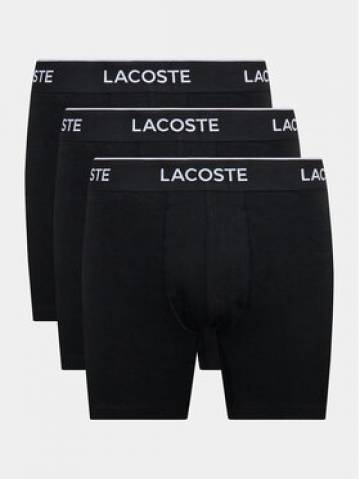 Lacoste Набір з 3 пар боксерів 6H3420 Чорний Regular Fit Lacoste Набір з 3 пар боксерів 6H3420 Чорний Regular Fit