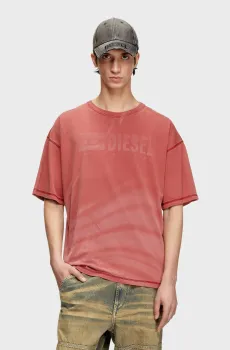 Мужская коралловая футболка T-ADJUST-R13 Коралловый S Diesel A16428 0LJBS
