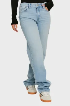 Женские голубые джинсы Голубой 34 Tally Weijl SPADESWEETY