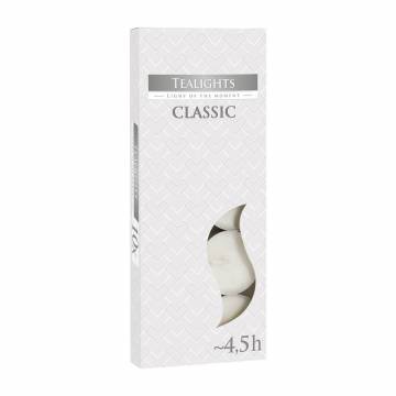 Чайная свеча Bispol Tealights Classic, 10 шт Чайная свеча Bispol Tealights Classic, 10 шт