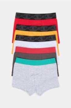 Боксери, 5 пар - різнобарвний