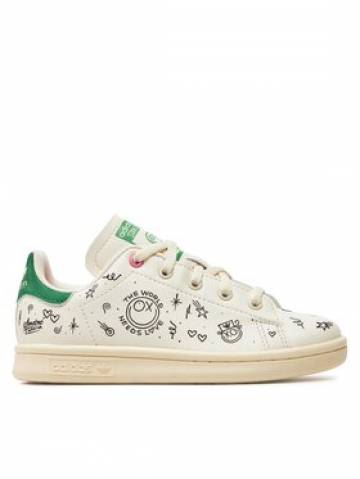 adidas Снікерcи Stan Smith C GY1790 Écru adidas Снікерcи Stan Smith C GY1790 Écru