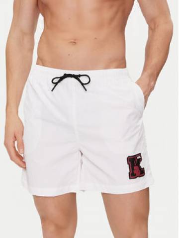 KARL LAGERFELD Пляжні шорти 240M2202 Білий Regular Fit KARL LAGERFELD Пляжні шорти 240M2202 Білий Regular Fit