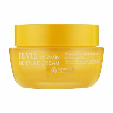 Увлажняющий крем для лица Eyenlip F8 V12 Vitamin Moisture Cream, 50 мл Увлажняющий крем для лица Eyenlip F8 V12 Vitamin Moisture Cream, 50 мл