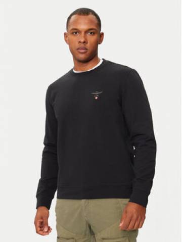 Aeronautica Militare Світшот 242FE1769F459 Чорний Regular Fit Aeronautica Militare Світшот 242FE1769F459 Чорний Regular Fit
