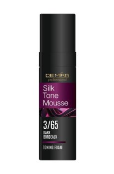 Уценка! Тонирующая пенка для волос DeMira Professional Silk Tone Mousse 3/65 Dark Bordeaux, 120 мл